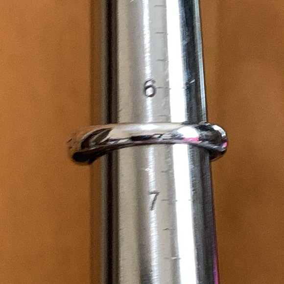 Lencia 925 silver ring with gray faceted stone size 6.5 - Picture 8 of 10